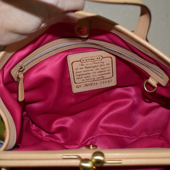 Coach 10th Anniversary Hamptons Archive Satchel - Picture 5 of 7